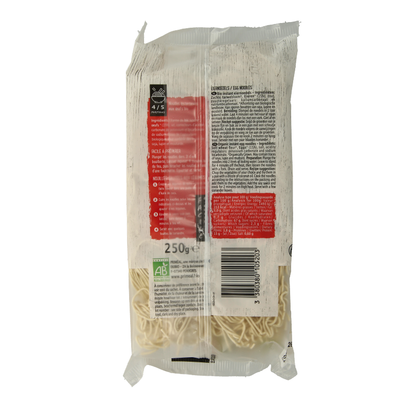 Primeal Eiernoedels bio - Afbeelding 2