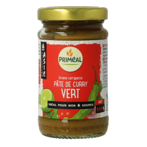 Primeal Groene curry pasta bio