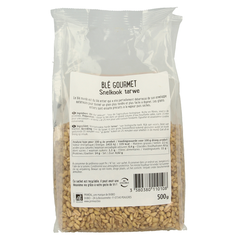 Primeal Tarwe gastronomisch bio - Afbeelding 2