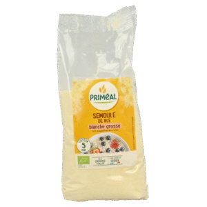 Primeal Griesmeel witte tarwe grof bio