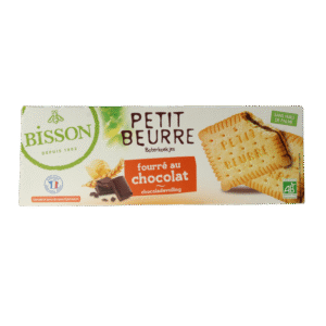 Bisson Petit beurre biscuit met chocolade bio