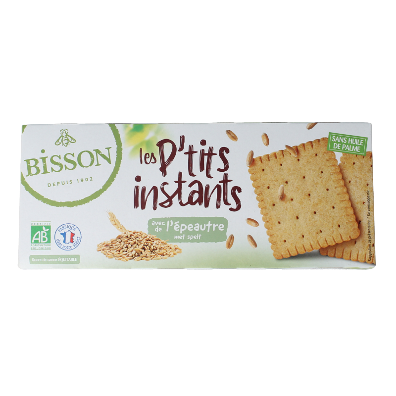 Bisson Les petits instants koekjes spelt bio - Afbeelding 3