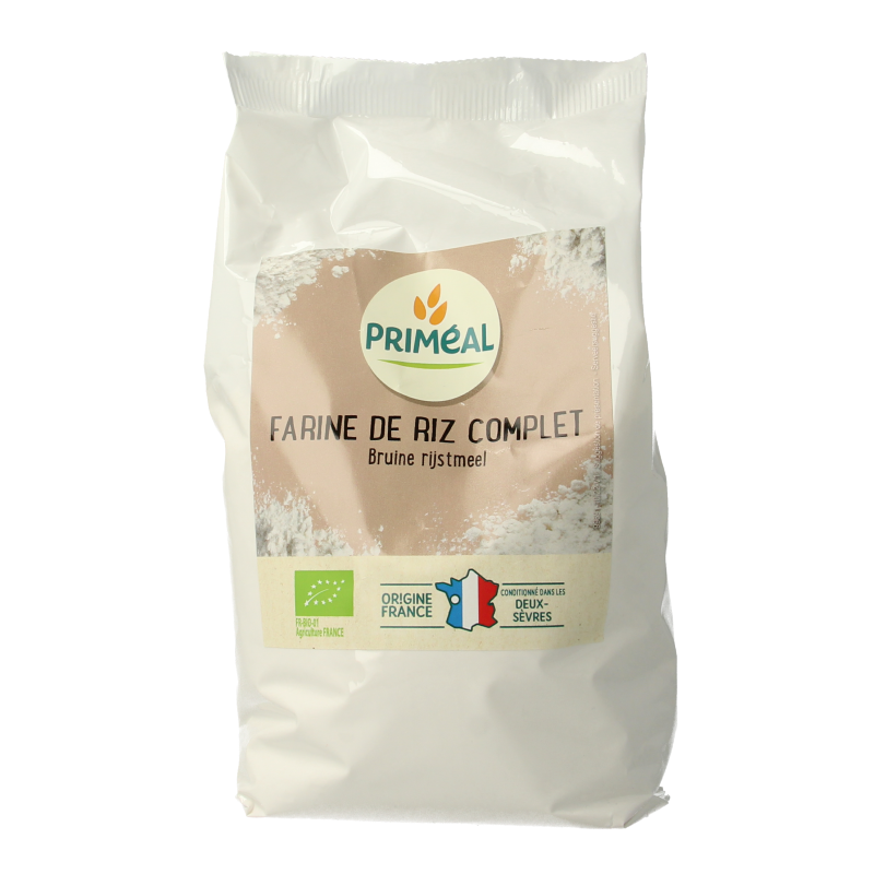 Primeal Volkoren bruine rijstmeel bio