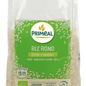 Primeal Halfvolkoren ronde rijst bio
