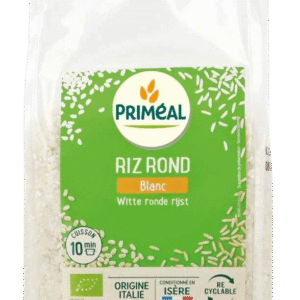 Primeal Witte ronde rijst bio