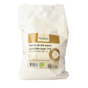 Primeal Half volkoren tarwemeel borsa 110 bio