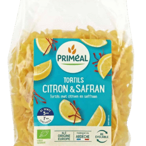 Primeal Fusilli tortils citroen safraan bio