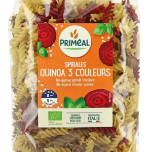 Primeal Organic fusilli 3 kleur tarwe quinoa bio