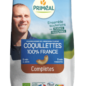 Primeal Volkoren macaroni hoorntjes bio