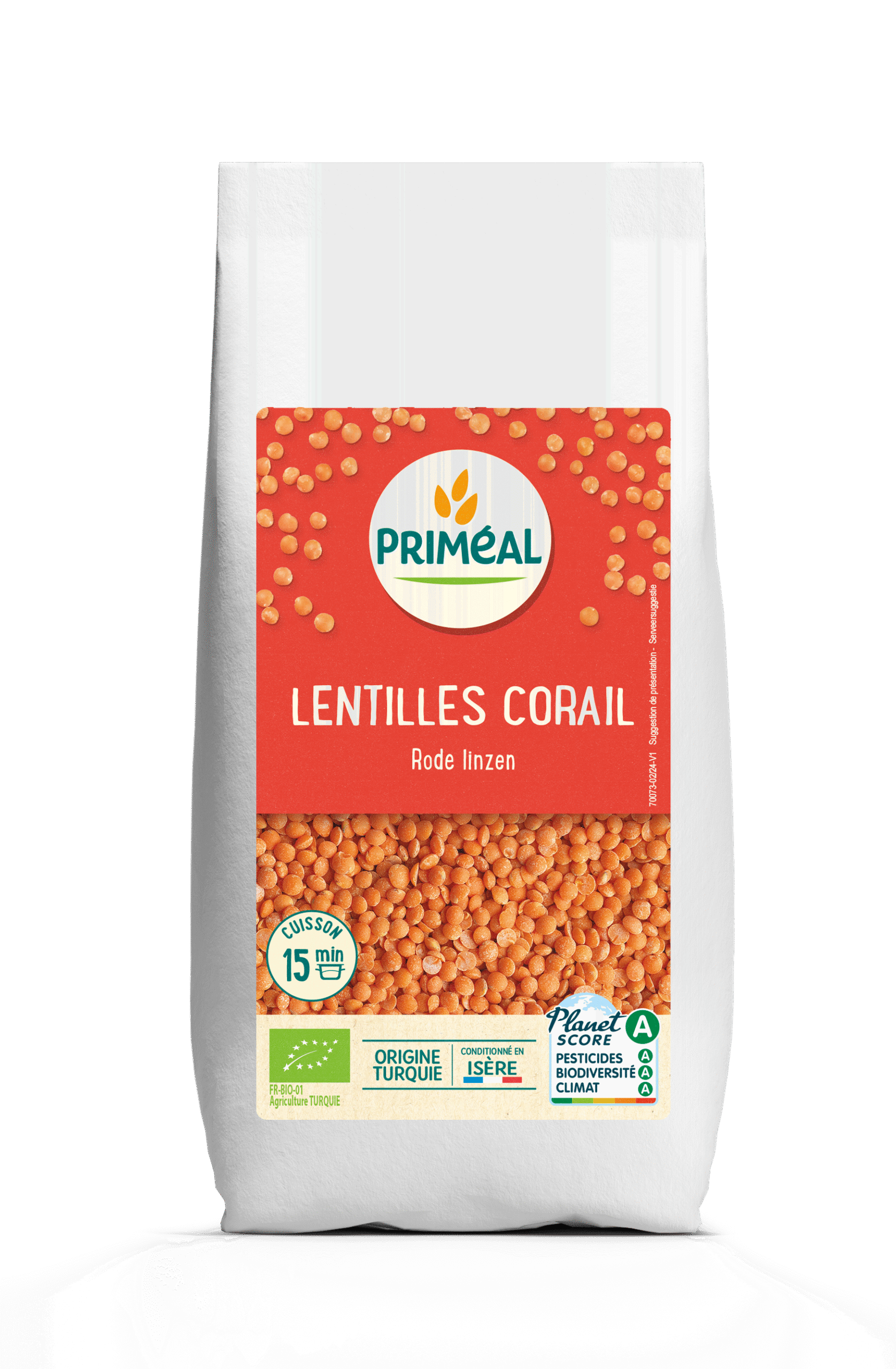 Primeal Linzen rood bio