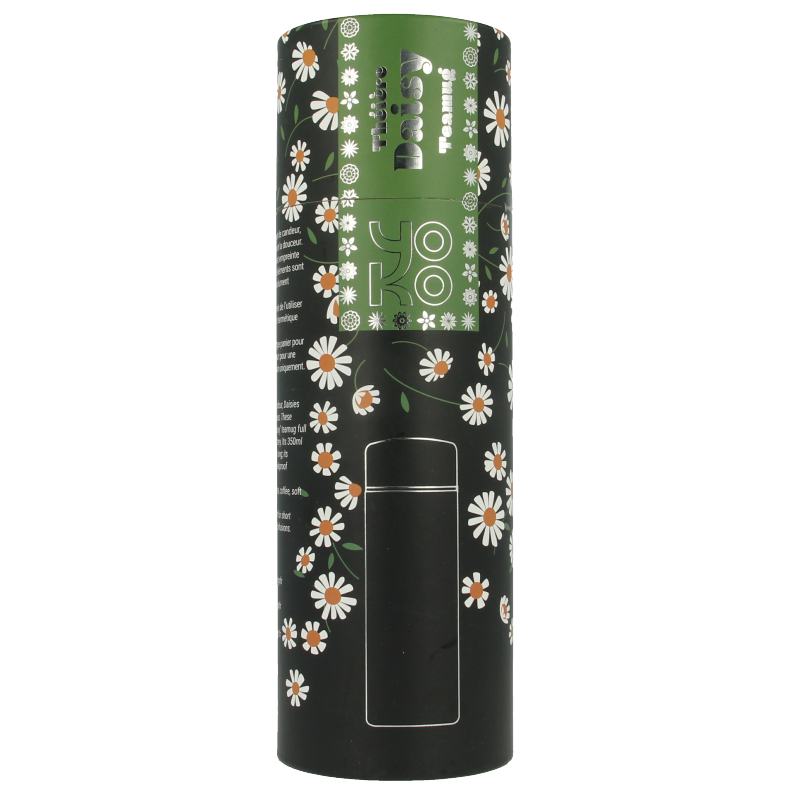 Yoko Drinkfles daisy met theefilter isotherm 350ml