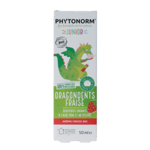 Phytonorm Dragondent tandpasta kind aardbei