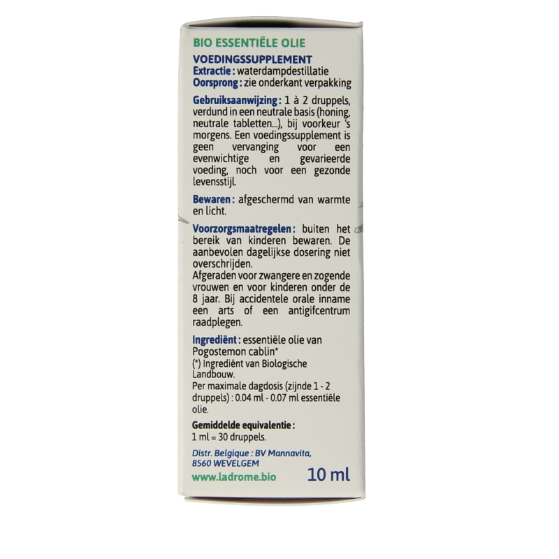 Ladrome Patchouli olie bio - Afbeelding 2