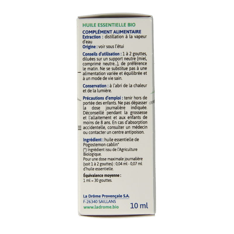 Ladrome Patchouli olie bio - Afbeelding 4