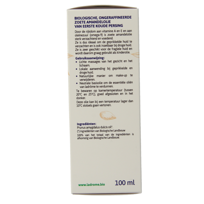 Ladrome Amandelolie zoet - Afbeelding 2