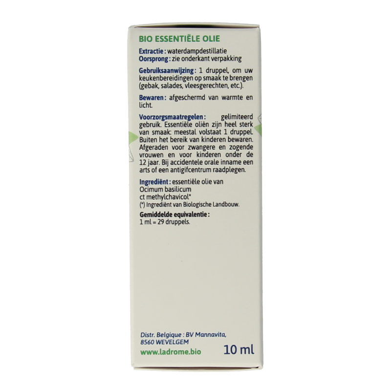 Ladrome Basilicum CT methylchavicol - Afbeelding 5