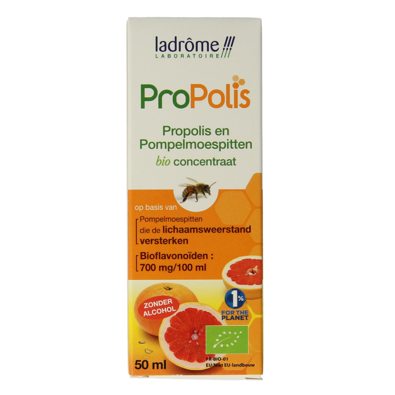Ladrome Propolis pompelmoes pit concentraat bio