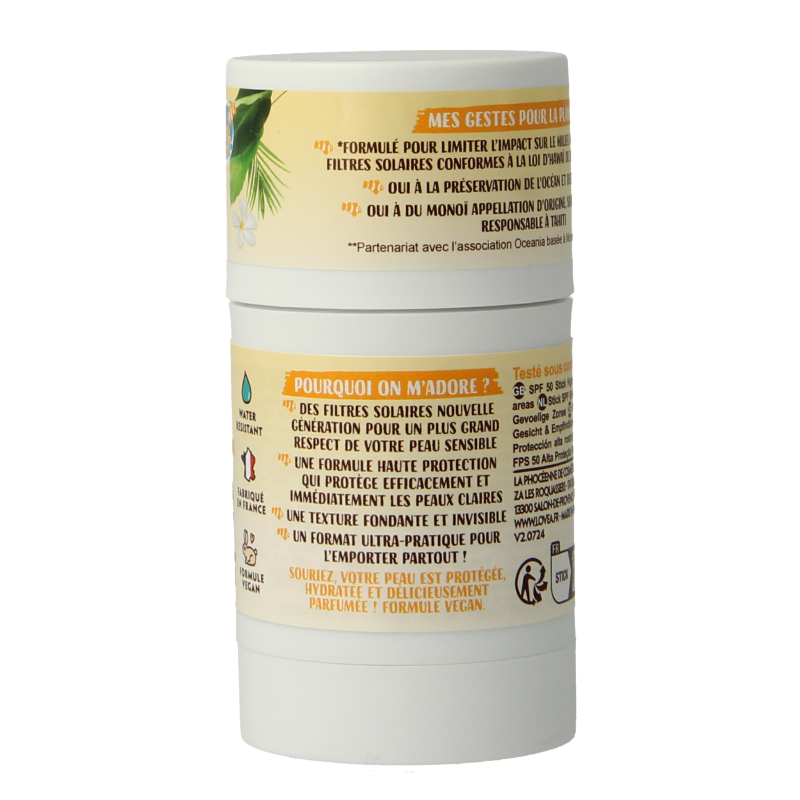 Lovea Face & sensitive areas stick SPF50 - Afbeelding 3