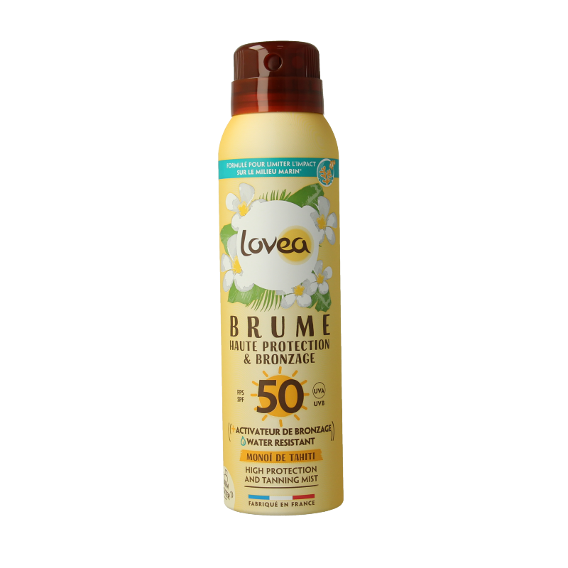 Lovea High protection & tanning mist SPF50