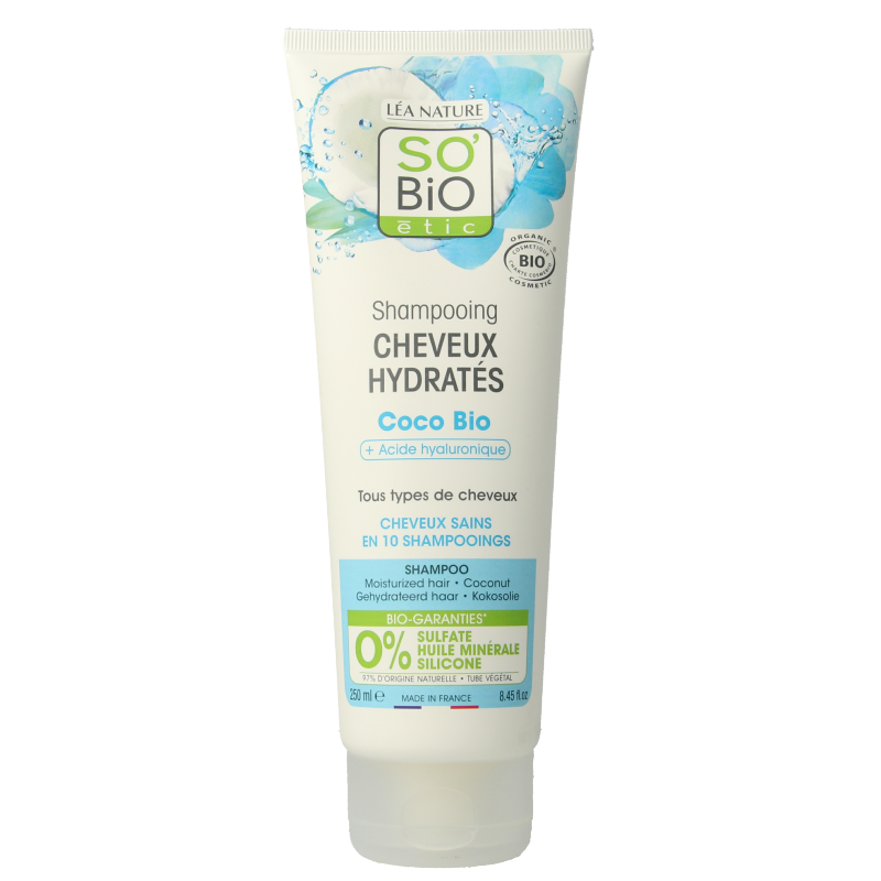 So Bio Etic Shampoo moisturizing coconut & hyaluronic acid