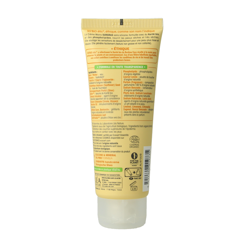 So Bio Etic Handcream shea butter - Afbeelding 2