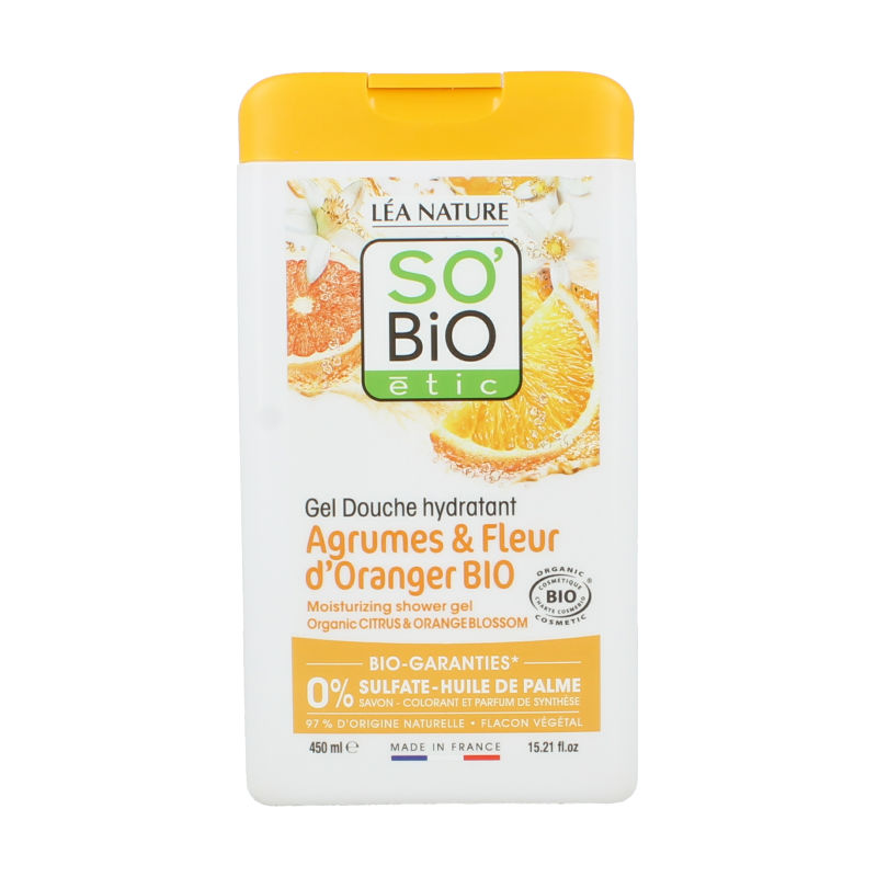 So Bio Etic Showergel citroen orange blossom
