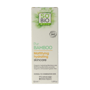 So Bio Etic Bamboo mattifying hydrating cream
