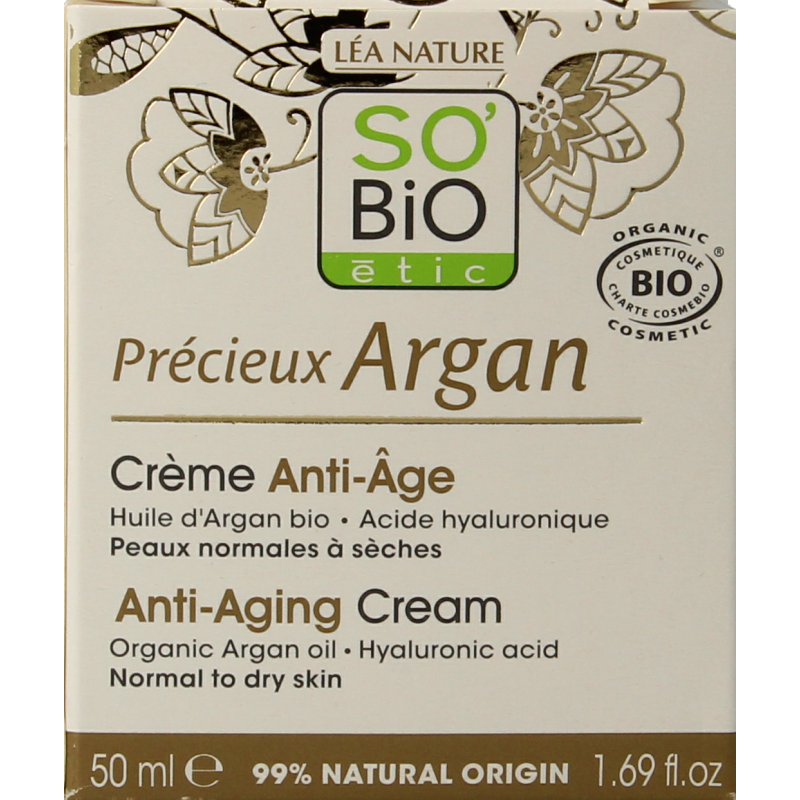 So Bio Etic Argan anti-aging day cream