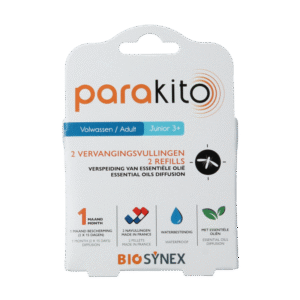 Parakito Anti mug armband navullingen