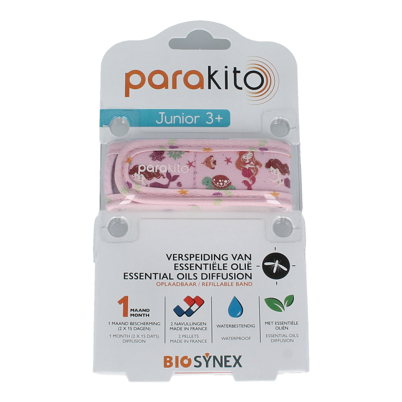Parakito Anti mug armband junior zeemeermin