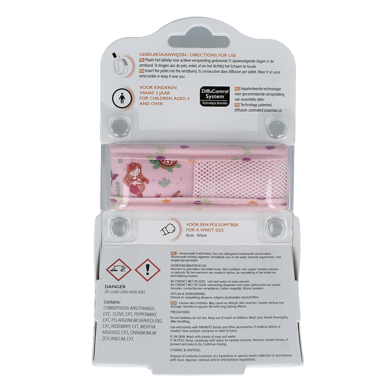 Parakito Anti mug armband junior zeemeermin - Afbeelding 2