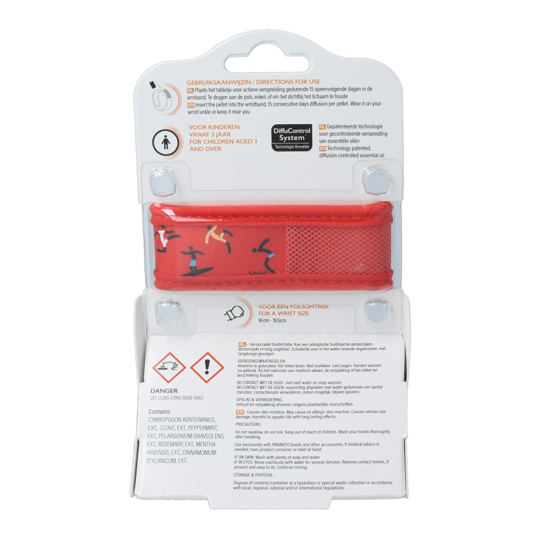 Parakito Anti mug armband junior sport - Afbeelding 2