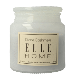 Elle Home Divine cashmere candle jar
