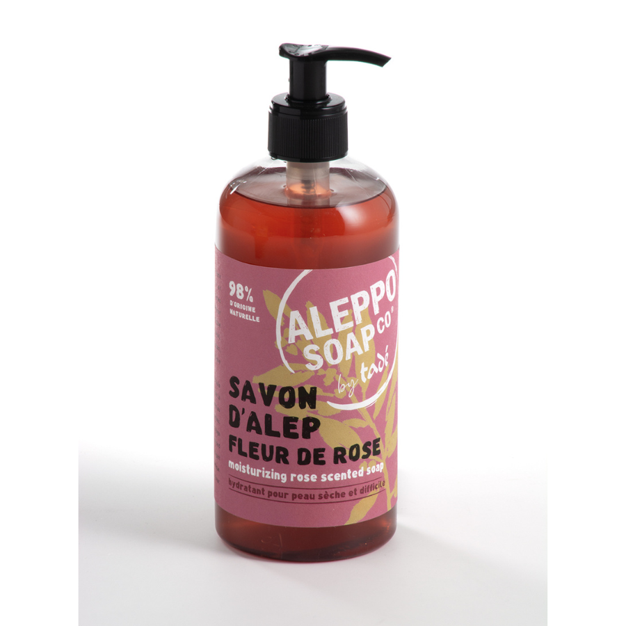 Aleppo Soap Co Rooszeep met pomp