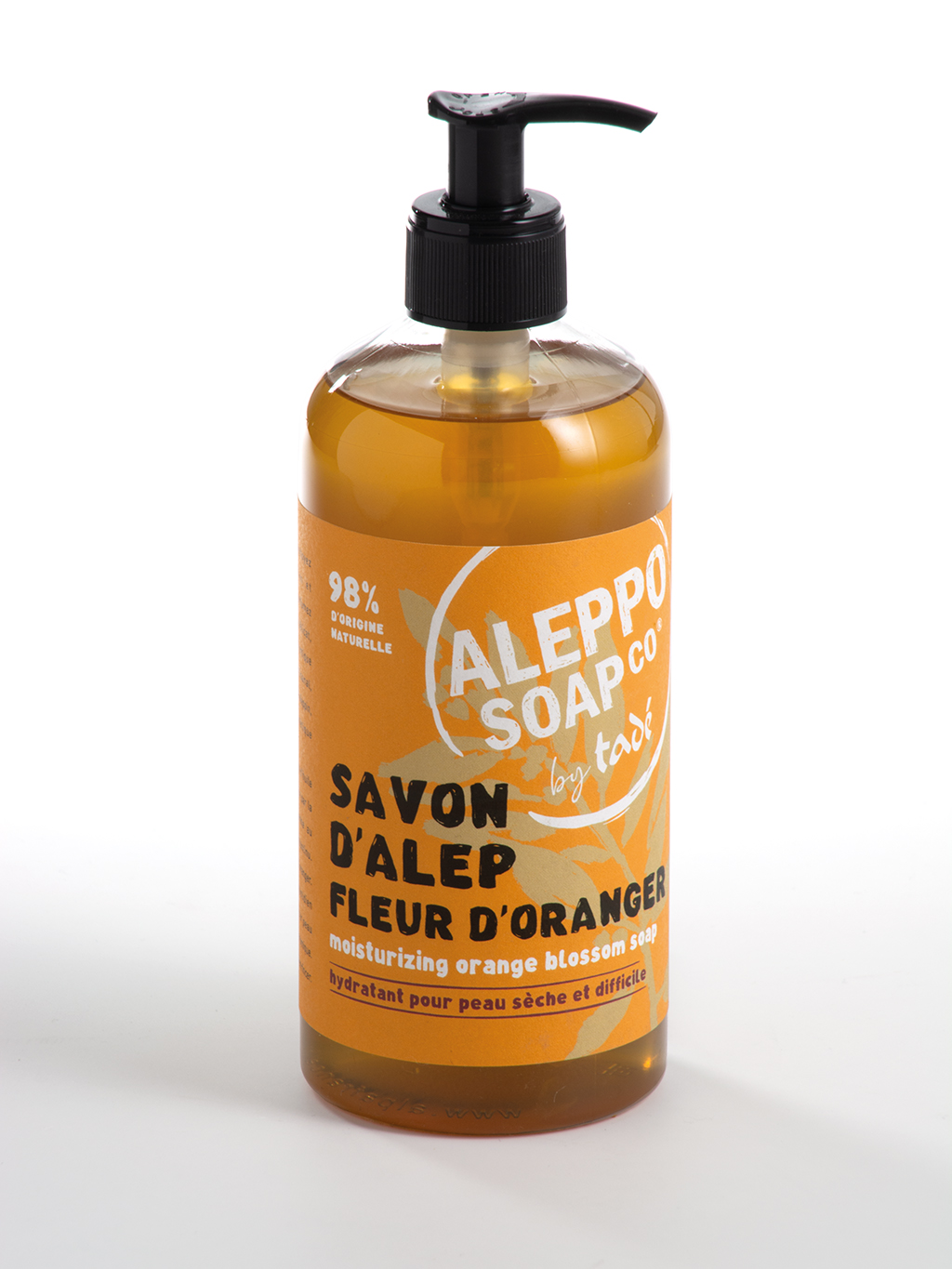 Aleppo Soap Co Sinaasappel zeep pomp