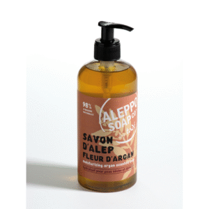 Aleppo Soap Co Arganzeep exfoliant bio met pomp