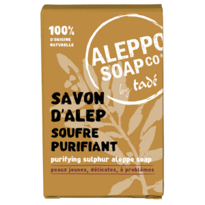 Aleppo Soap Co Zeep met zwavelbloem in doosje
