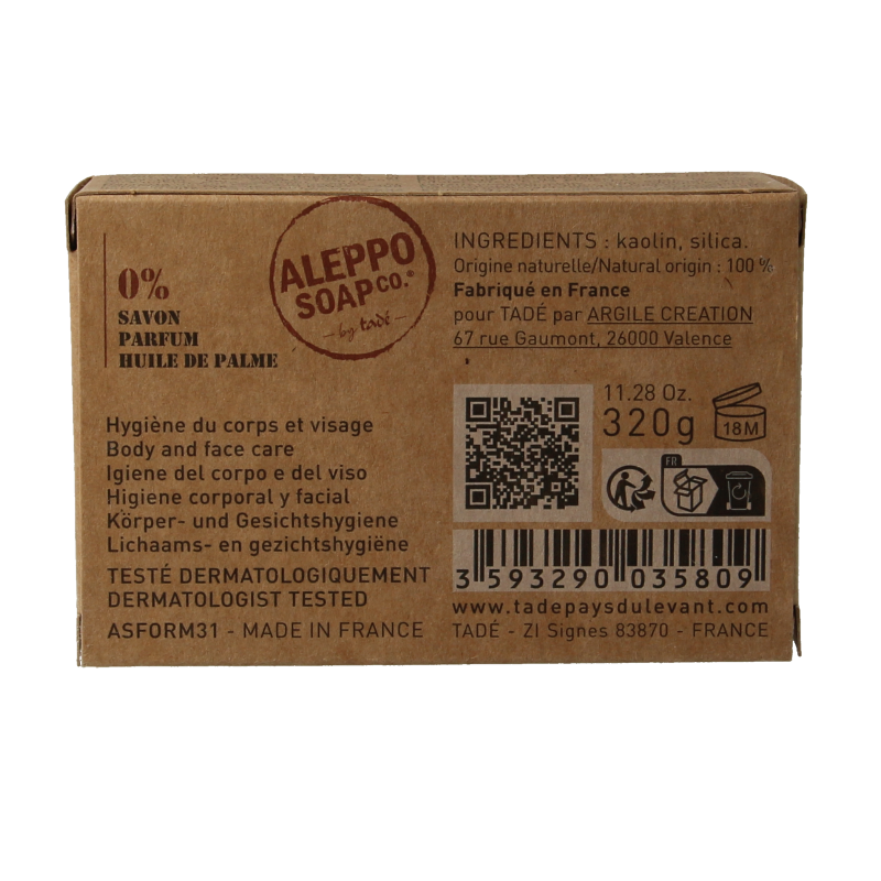 Aleppo Soap Co Kleitablet zonder zeep - Afbeelding 3