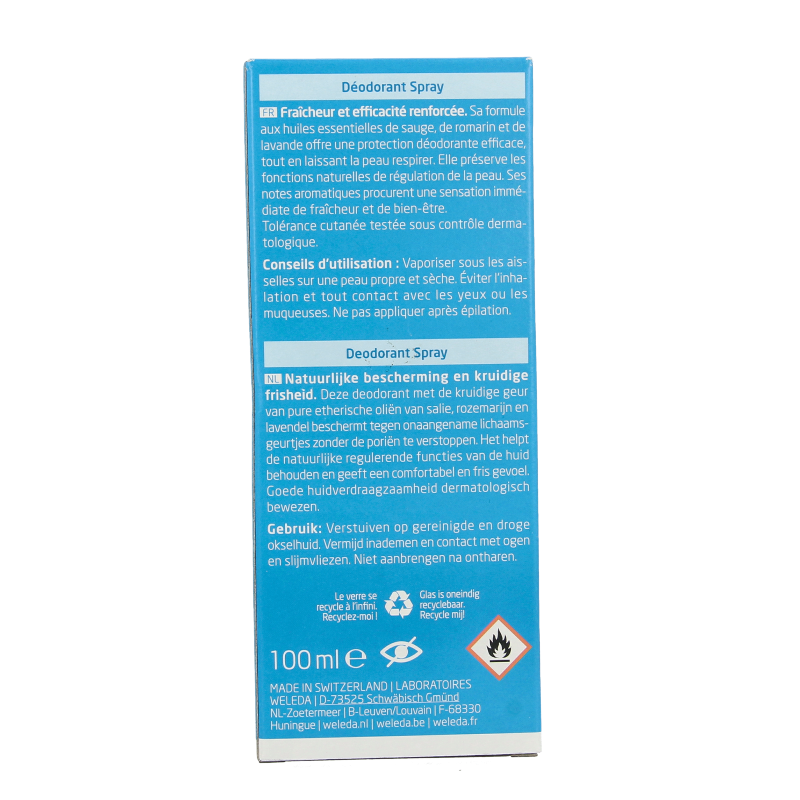 Weleda Salie deodorant spray - Afbeelding 3