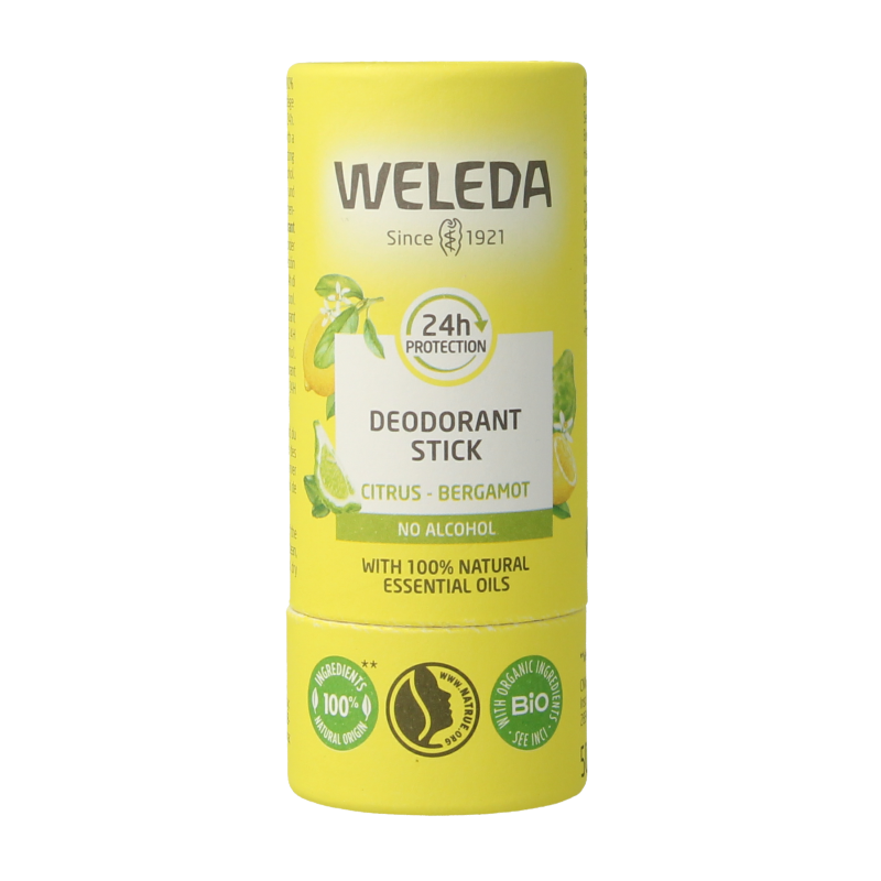 Weleda Deodorant stick citrus + bergamot 24U