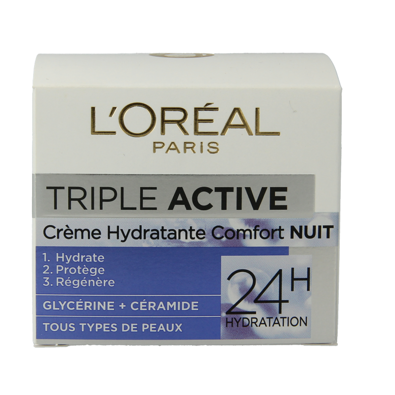 L'Oreal Paris Dermo expertise triple active nachtcreme - Afbeelding 3