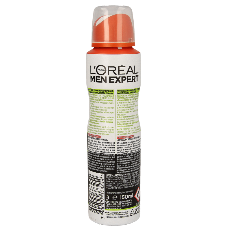 Men Expert Men expert deodorant spray shirt protect - Afbeelding 2