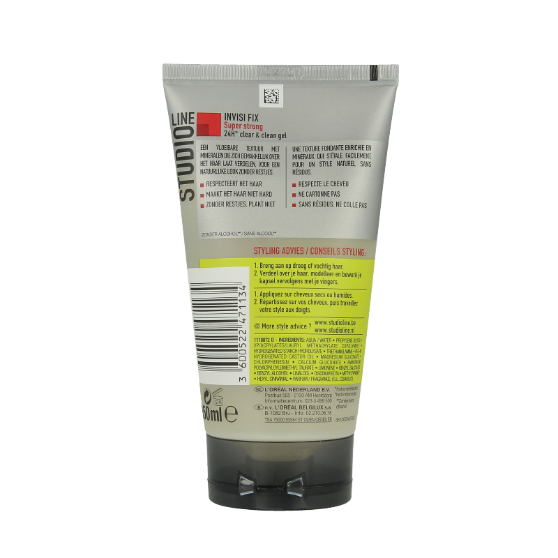 Studio Line Studio line invisible fix gel super strong - Afbeelding 2