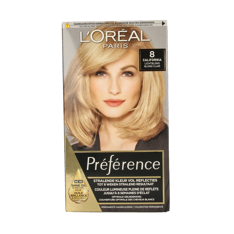 Preference 8 Californie lichtblond