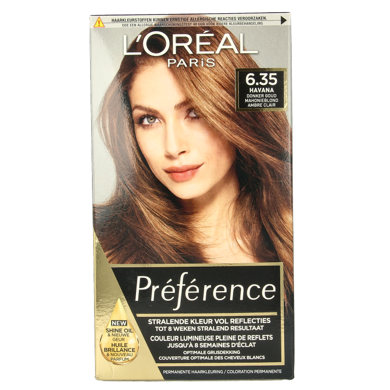 Preference 6.35 Havana donker goud mahonieblond