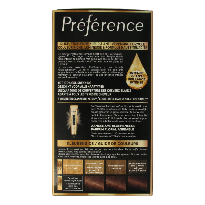 Preference 4.15 Caracas diep kastanjebruin - Afbeelding 3