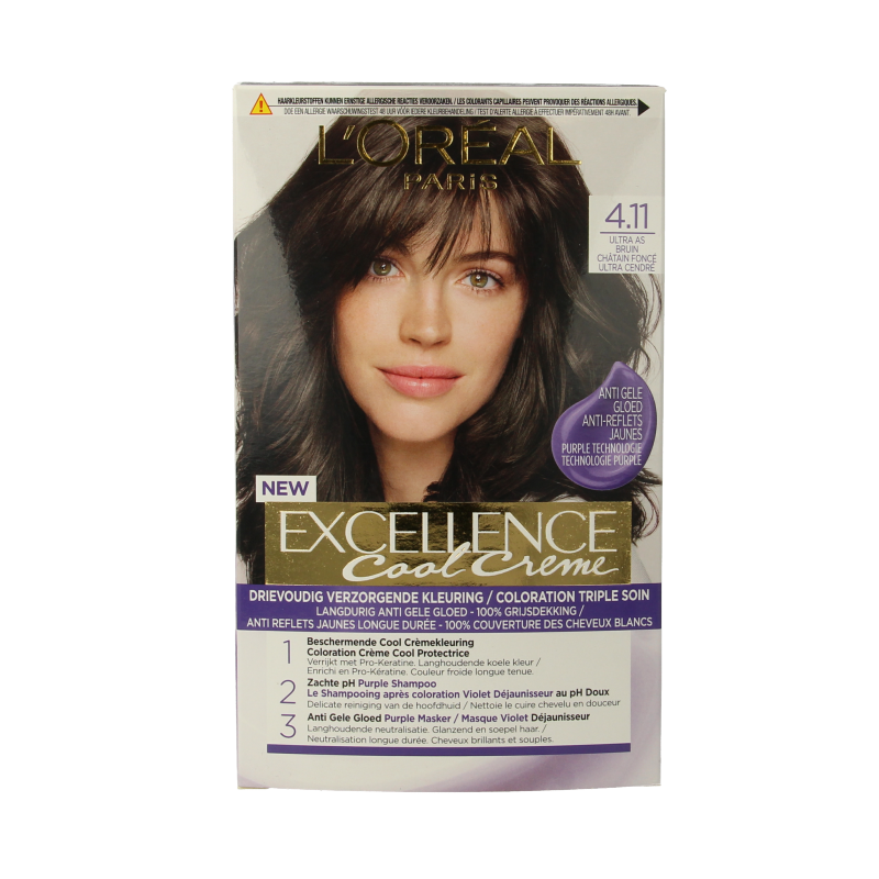 Excellence Cool creme 4.11 ultra asbruin