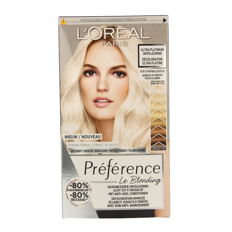 Preference Bleach ultra platinum ontkleuring