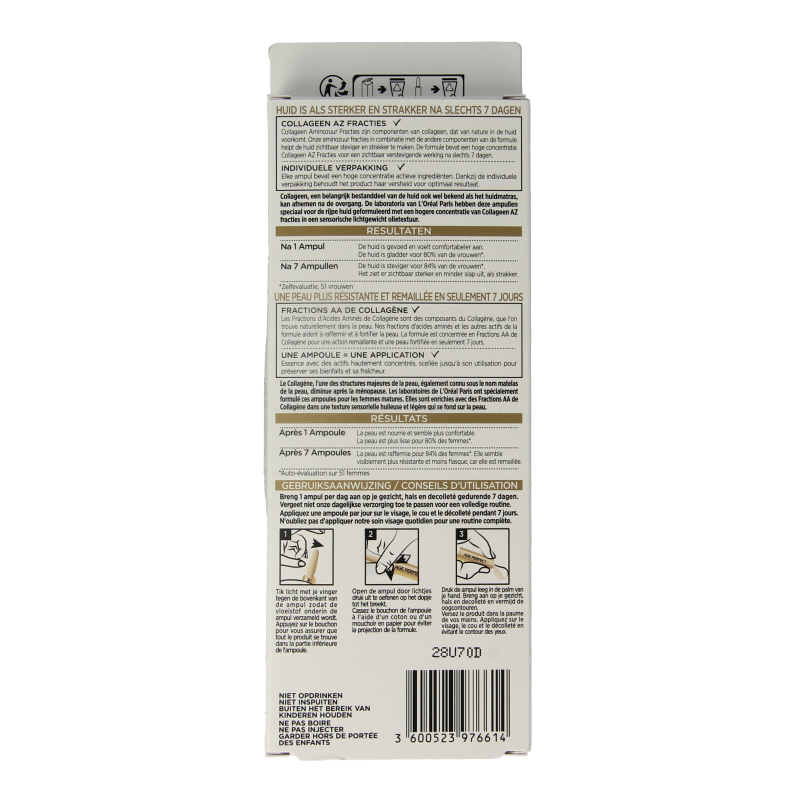 L'Oreal Paris Age perfect ampullen 1.3ml - Afbeelding 3