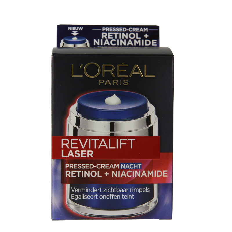L'Oreal Paris Revitalift laser pressed-cream nachtcreme